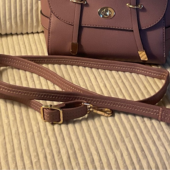 Elegant Mauve Women's Satchel - Picture 8 of 8